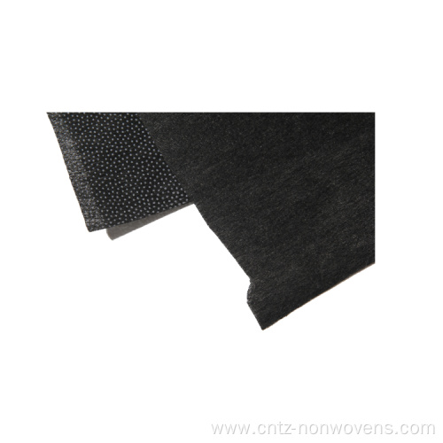 Cold water soluble nonwoven fabric soluble interlining